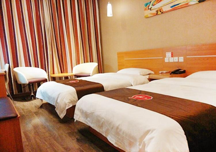 Thank Inn Chain Hotel Shanxi Shangluo Shanyang Nanxin Street Buitenkant foto
