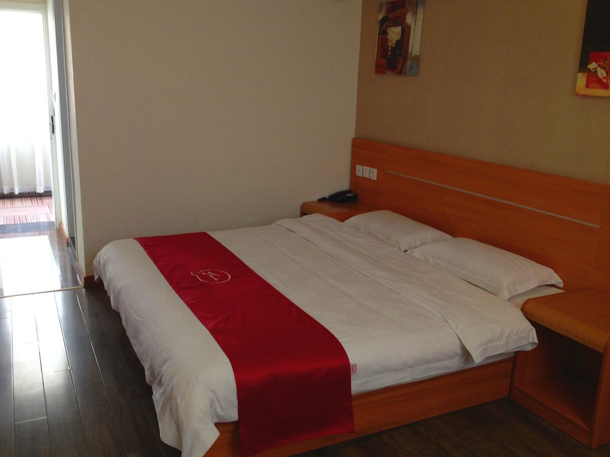 Thank Inn Chain Hotel Shanxi Shangluo Shanyang Nanxin Street Buitenkant foto