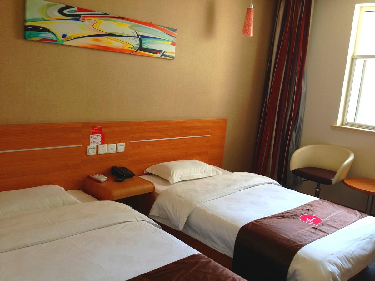 Thank Inn Chain Hotel Shanxi Shangluo Shanyang Nanxin Street Buitenkant foto